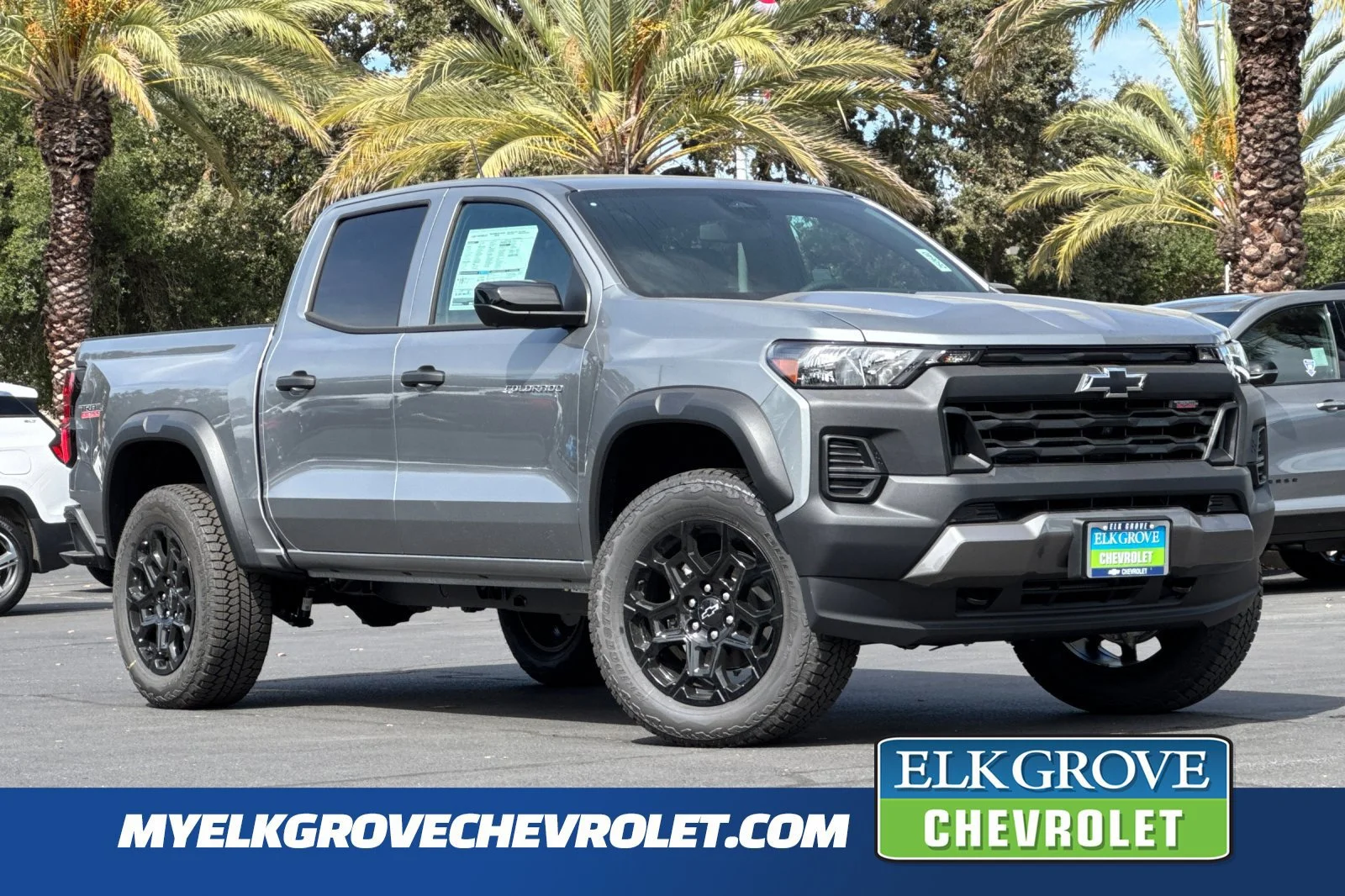 2026 Chevrolet Colorado Trail Boss Crew Cab for sale - Stock #260640 - Gray - New at My True Fleet