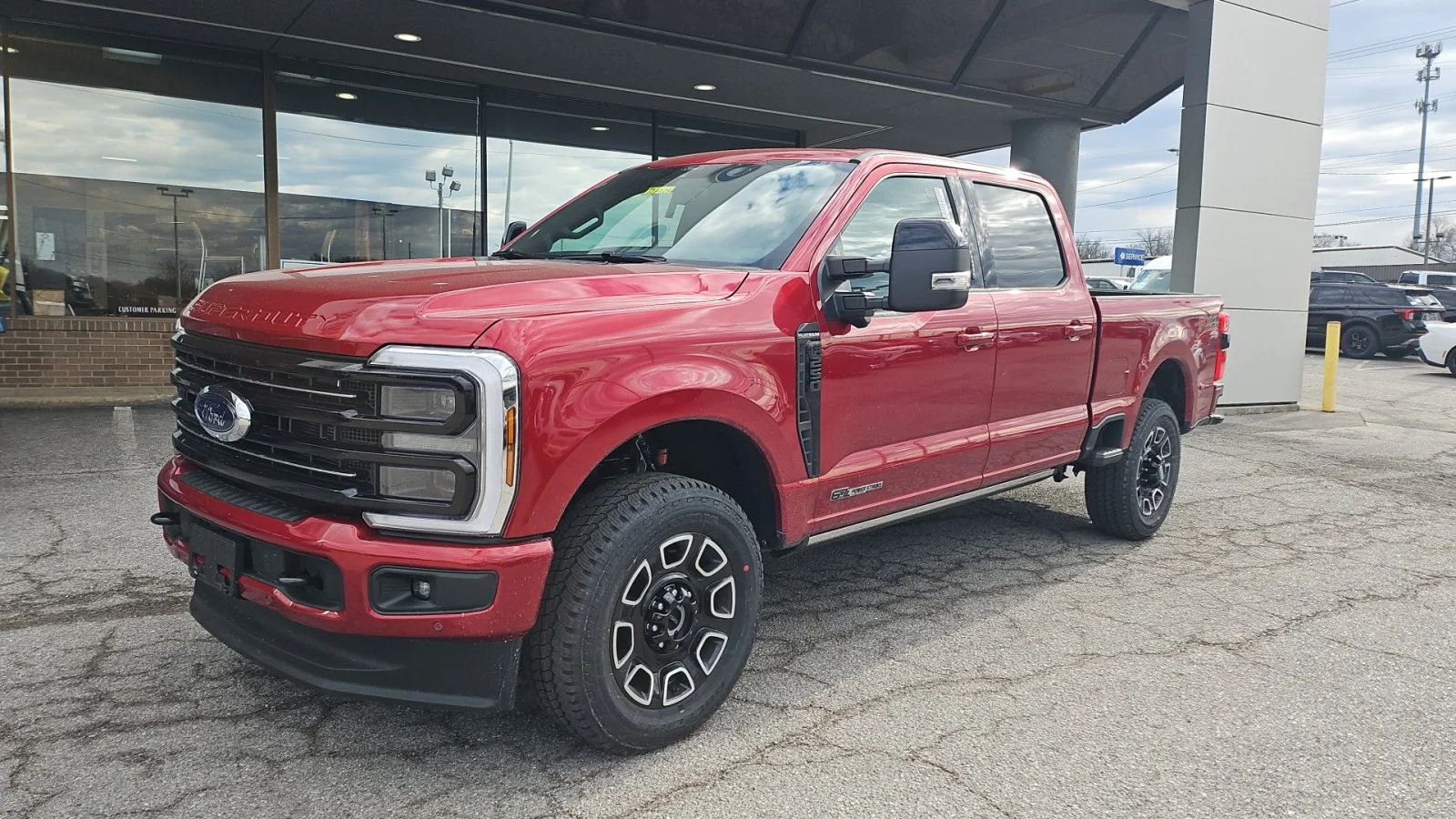 New 2026 Ruby Red Metallic Tinted Clearcoat Ford Platinum image 2