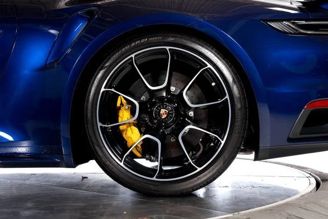 Used 2022 Gentian Blue Metallic Porsche Turbo S image 12