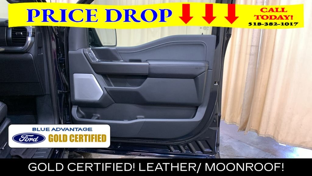 Certified Used 2025 Blue Metallic Ford Lariat image 11