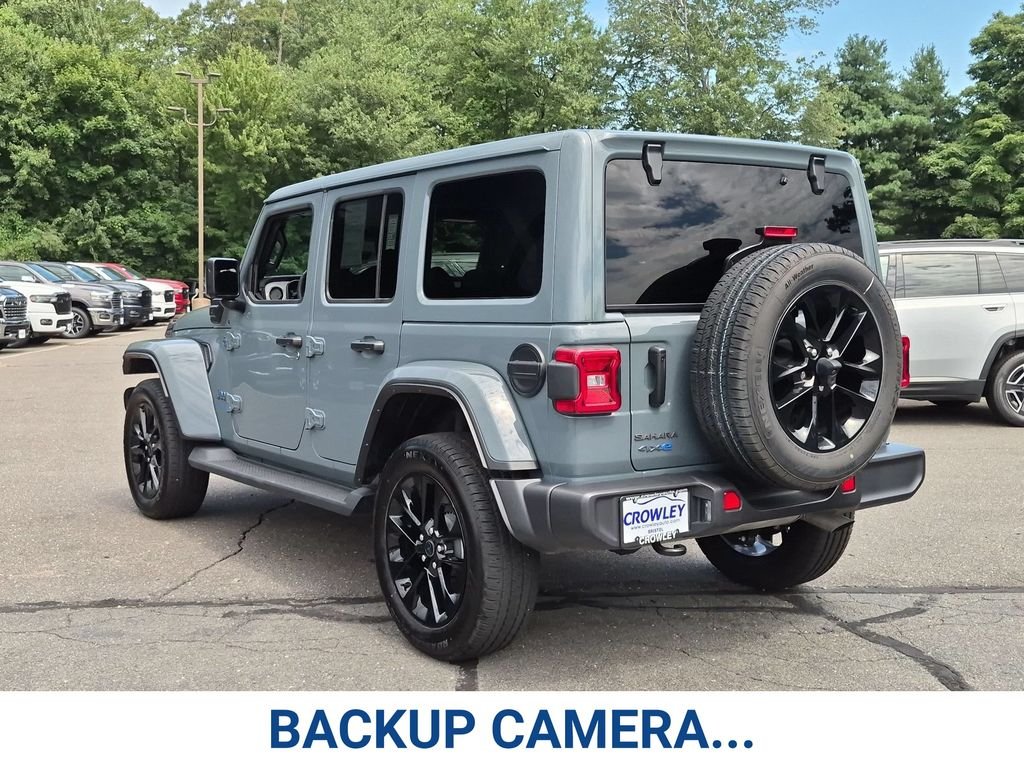 Certified Used 2025 Gray Jeep Sahara 4xe image 7
