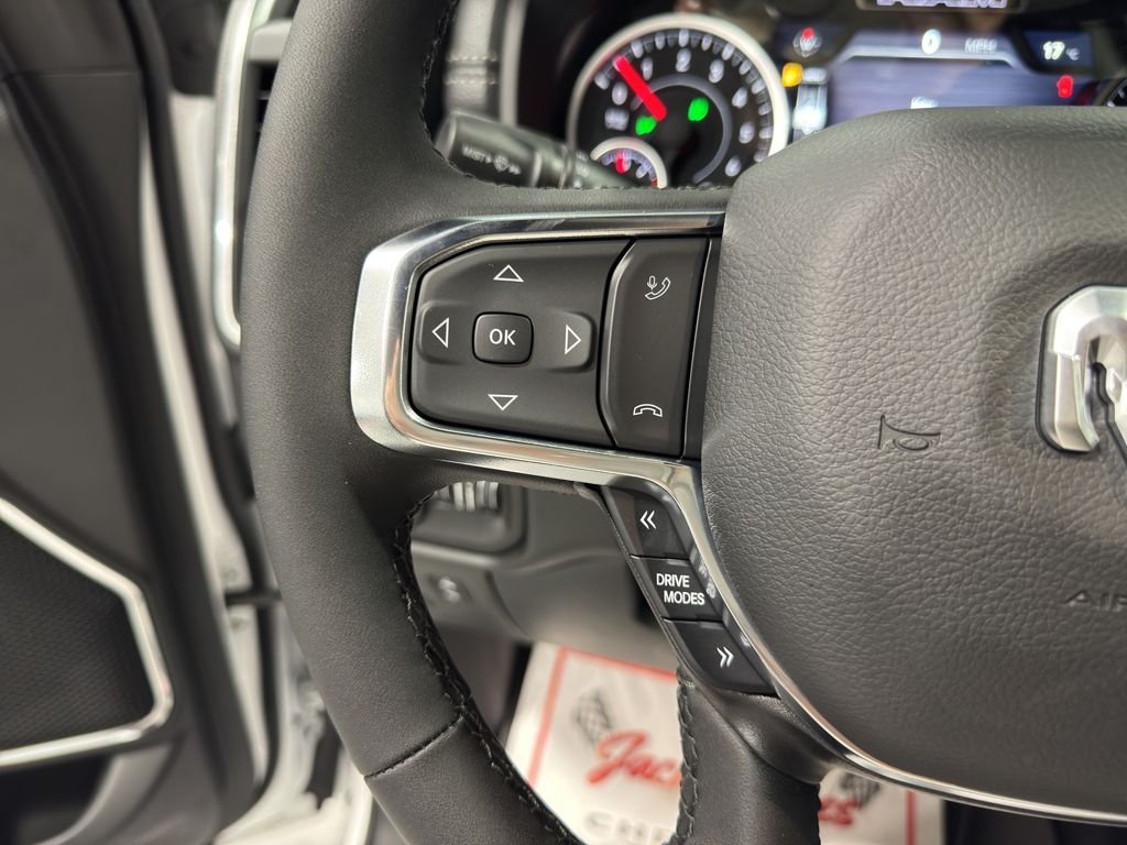 New 2026 Bright White Clear-Coat Exterior Paint RAM Laramie image 23