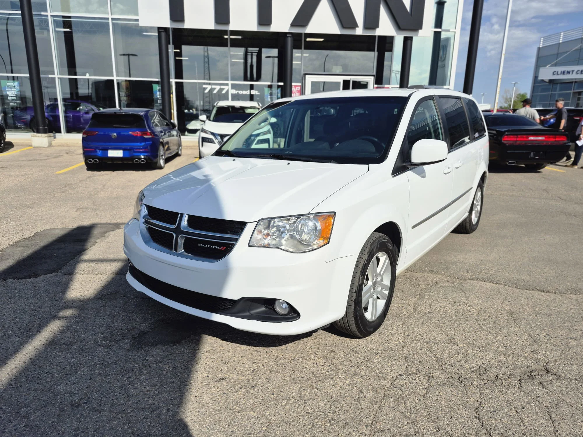 Certified Used 2017 White Dodge Crew image 3