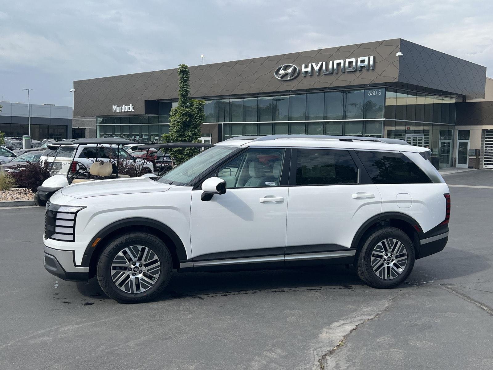 New 2026 Creamy White Pearl Hyundai SEL Premium 8P image 1