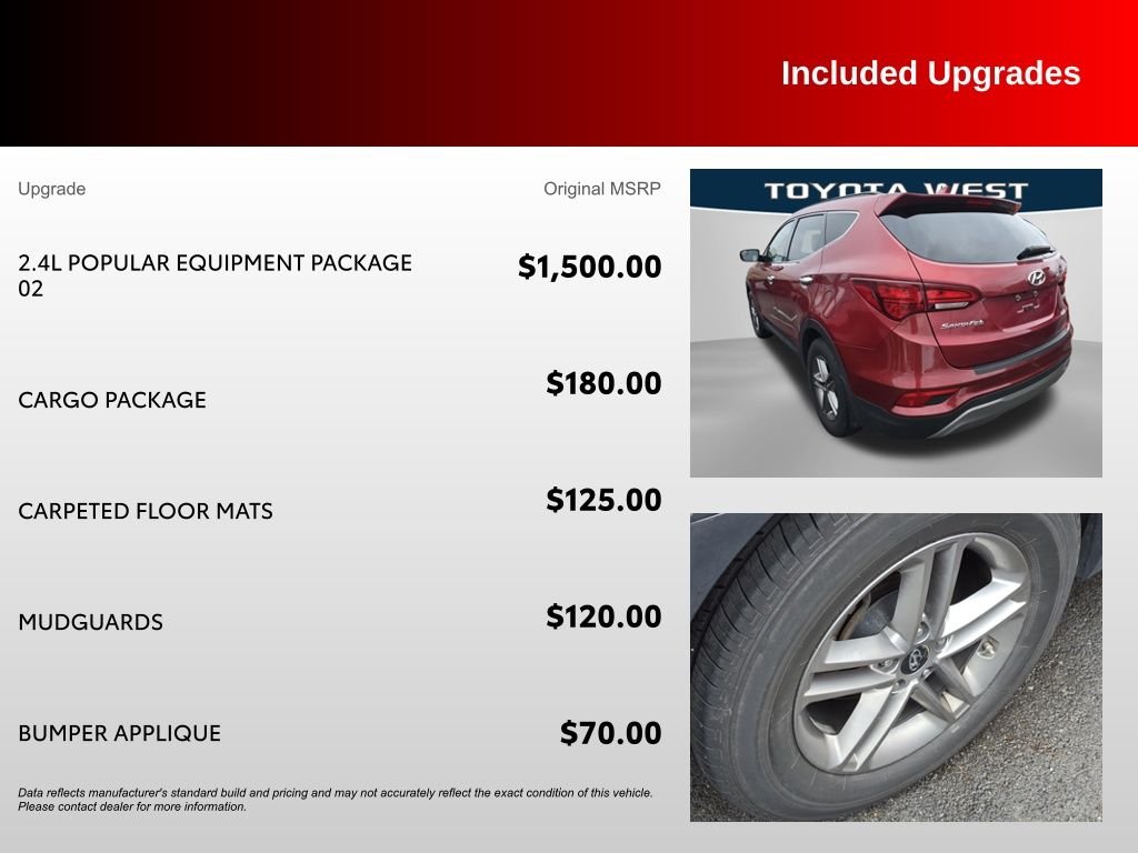 Used 2017 Red Hyundai 2.4 Base image 18