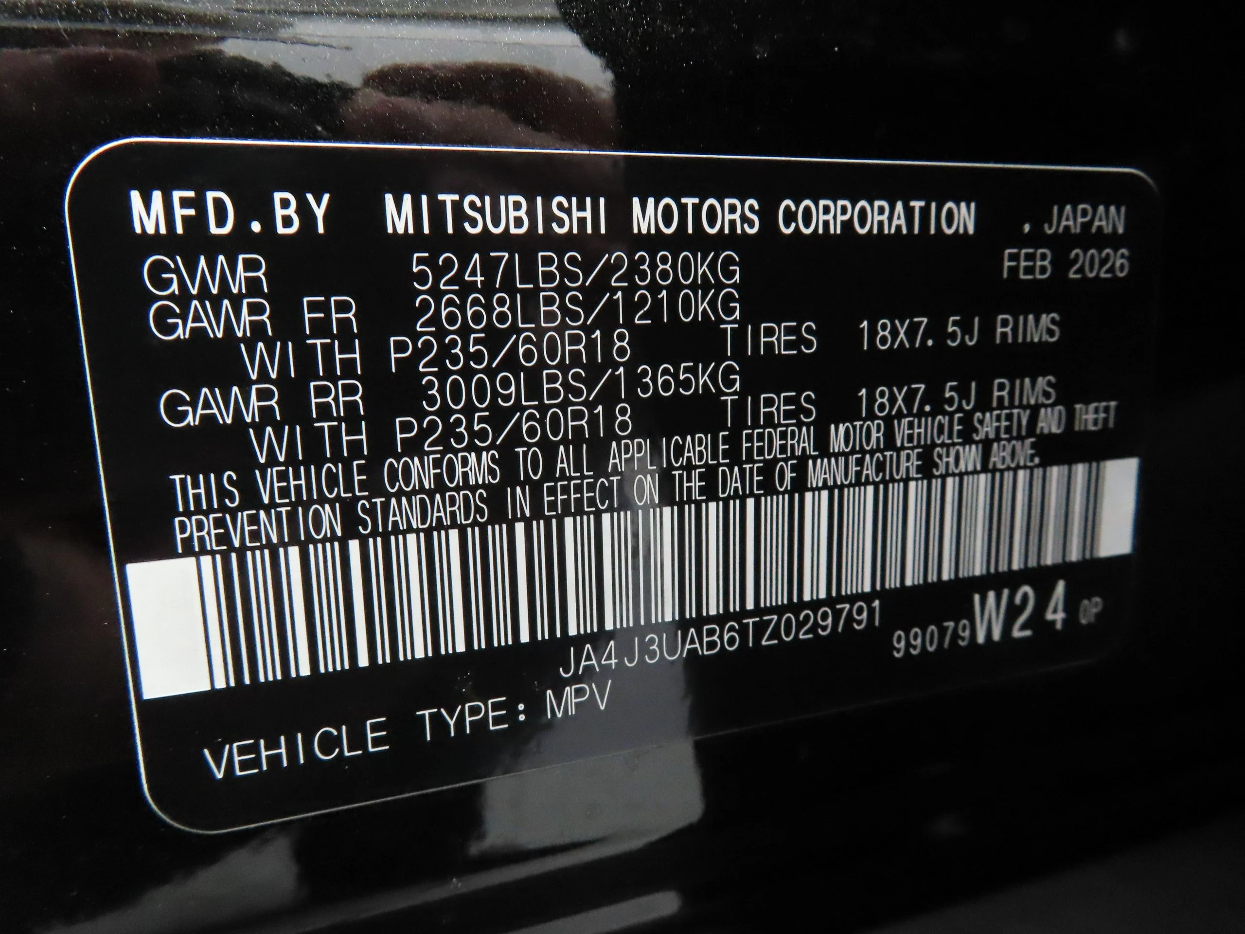 New 2026 Black Mitsubishi ES image 27