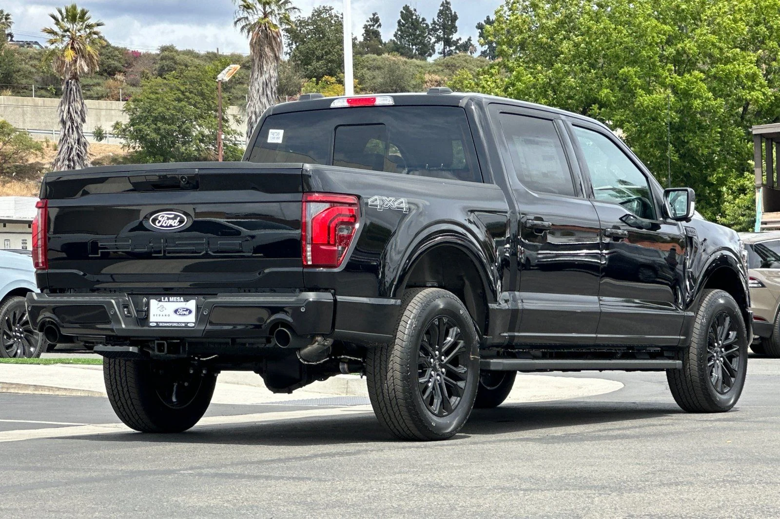 New 2026 Agate Black Metallic Ford Lariat® image 3