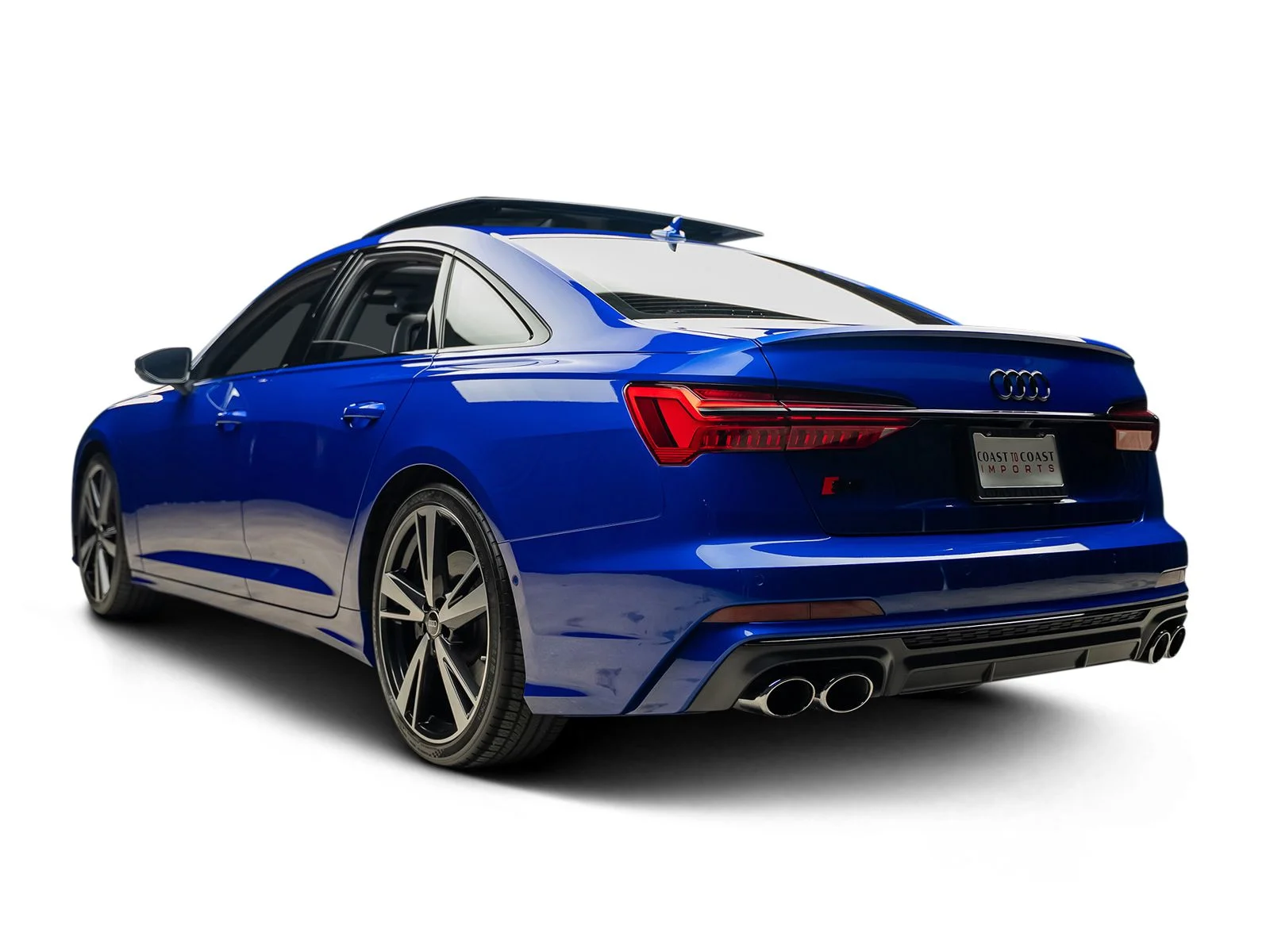 Used 2022 Blue Audi 2.9T Prestige image 3
