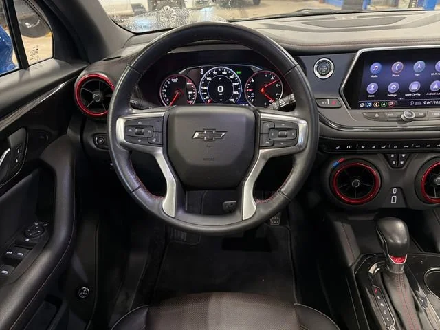 Used 2020 BRIGHT BLUE METALLIC Chevrolet RS image 33