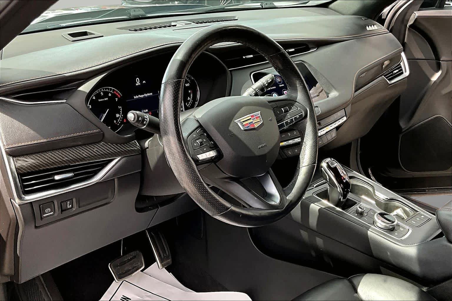 Used 2023 Stellar Black Metallic Cadillac FWD Sport image 18