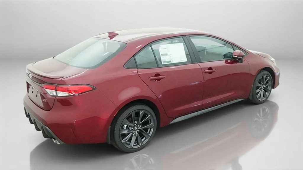 New 2027 Ruby Flare Pearl Toyota SE image 9