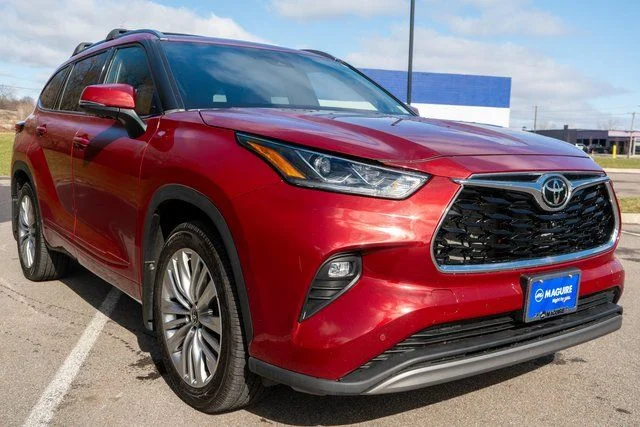 Used 2023 Red Toyota Platinum image 4