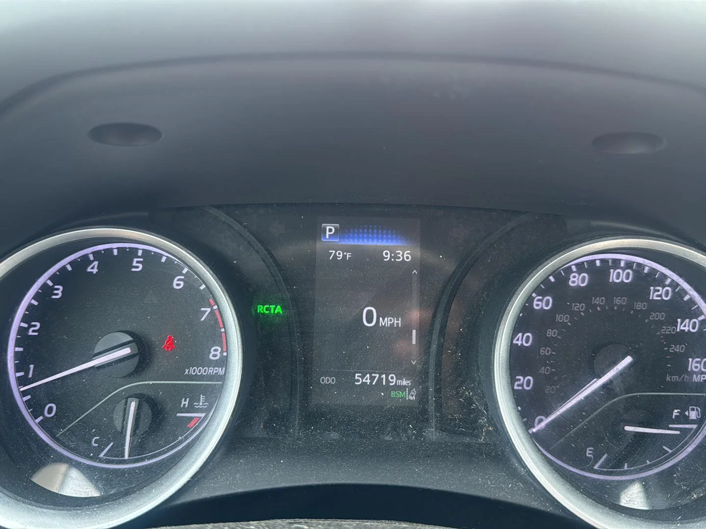 Used 2021 Midnight Black Metallic Toyota LE image 8