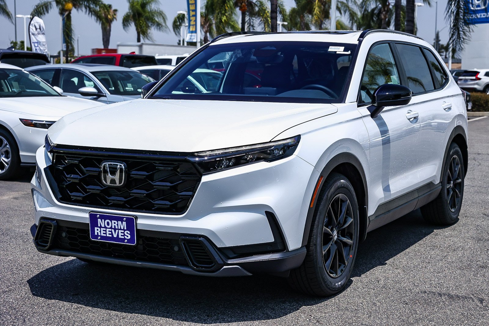 New 2026 Platinum White Pearl Honda Sport-L FWD image 3