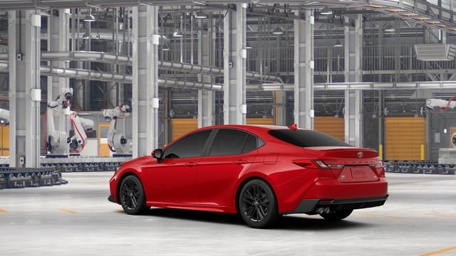 New 2026 Red Toyota SE image 6