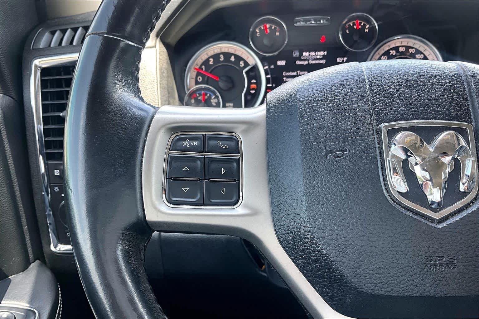 Used 2018 Flame Red Clearcoat Ram Laramie image 24