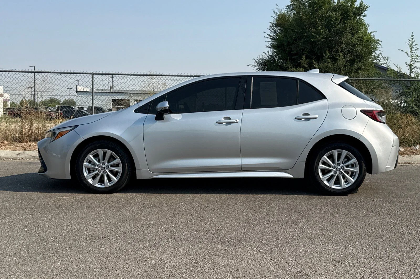 Used 2024 Silver Toyota SE image 6