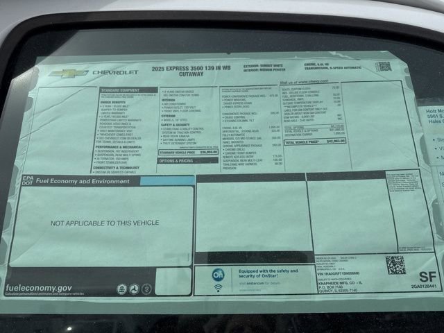 New 2025 Summit White Chevrolet 1WT image 20