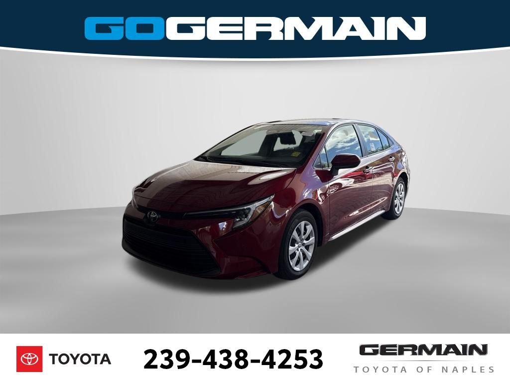 Used 2026 Red Toyota LE image 1