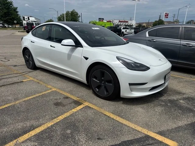 2022 Tesla Model 3 Long Range for sale at Sam Leman Chrysler Jeep Dodge of Bloomington