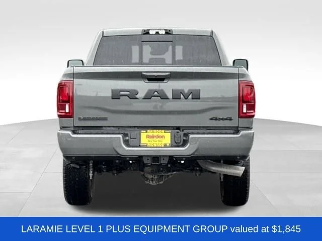 New 2026 Ceramic Gray Clear-Coat Exterior Paint RAM Laramie image 5