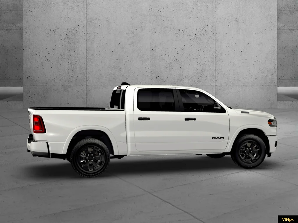 New 2026 Bright White Clear-Coat Exterior Paint RAM Big Horn/Lone Star image 9