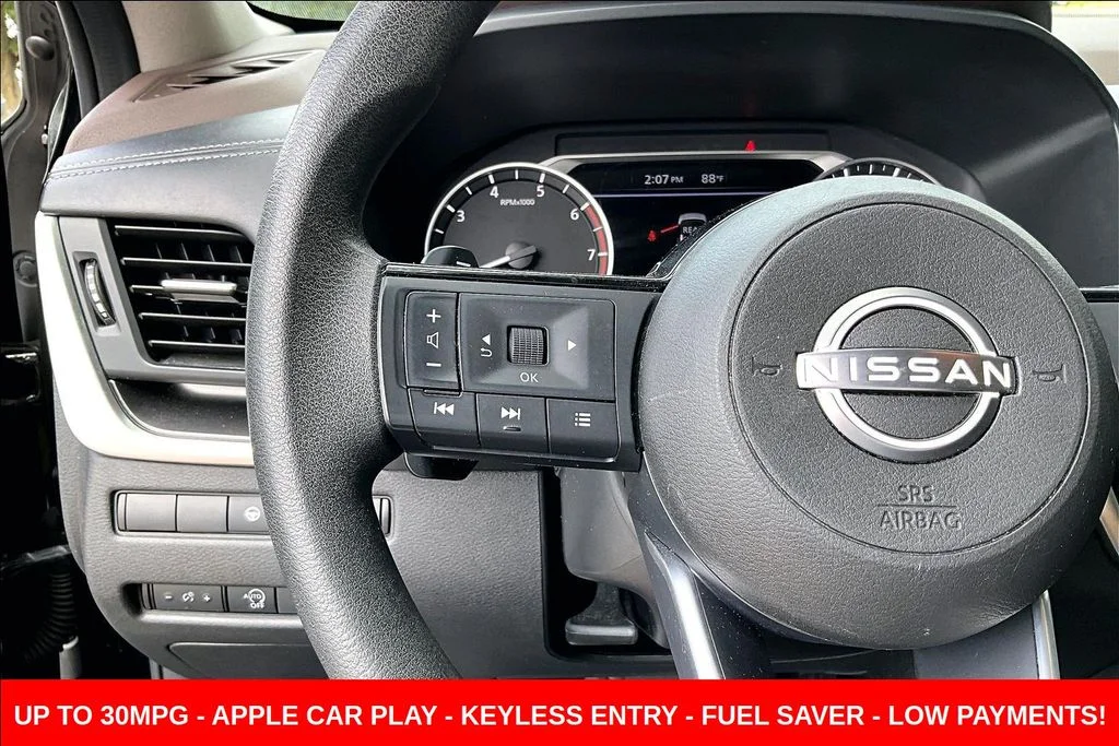Used 2023 Black Nissan SV image 11