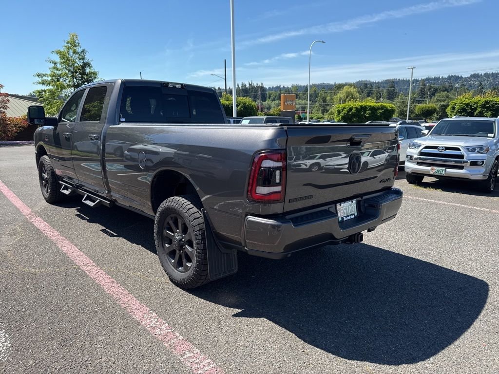 Used 2024 Granite Crystal Metallic Clearcoat Ram Big Horn image 5