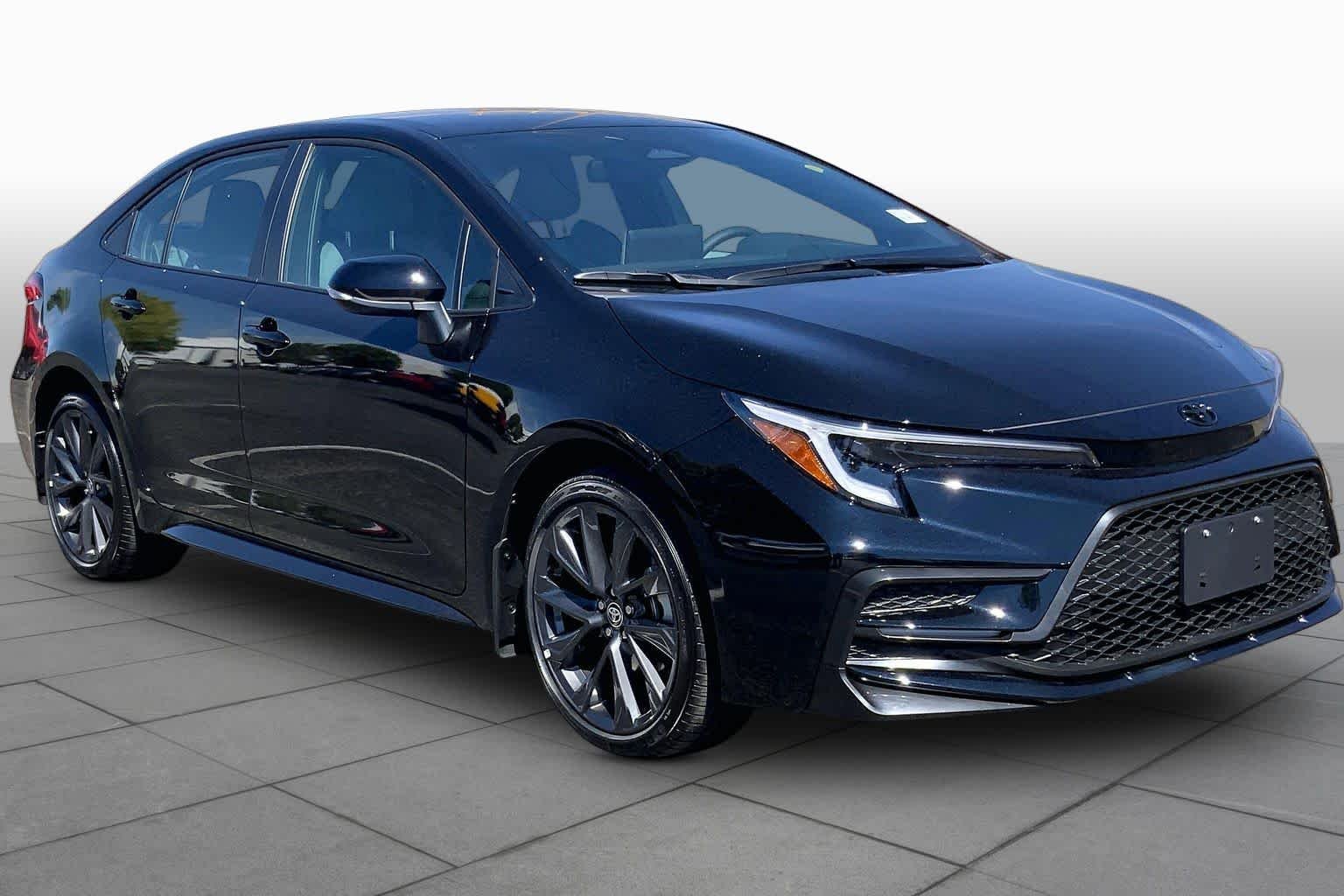 Certified Used 2026 Midnight Black Metallic Toyota SE image 3