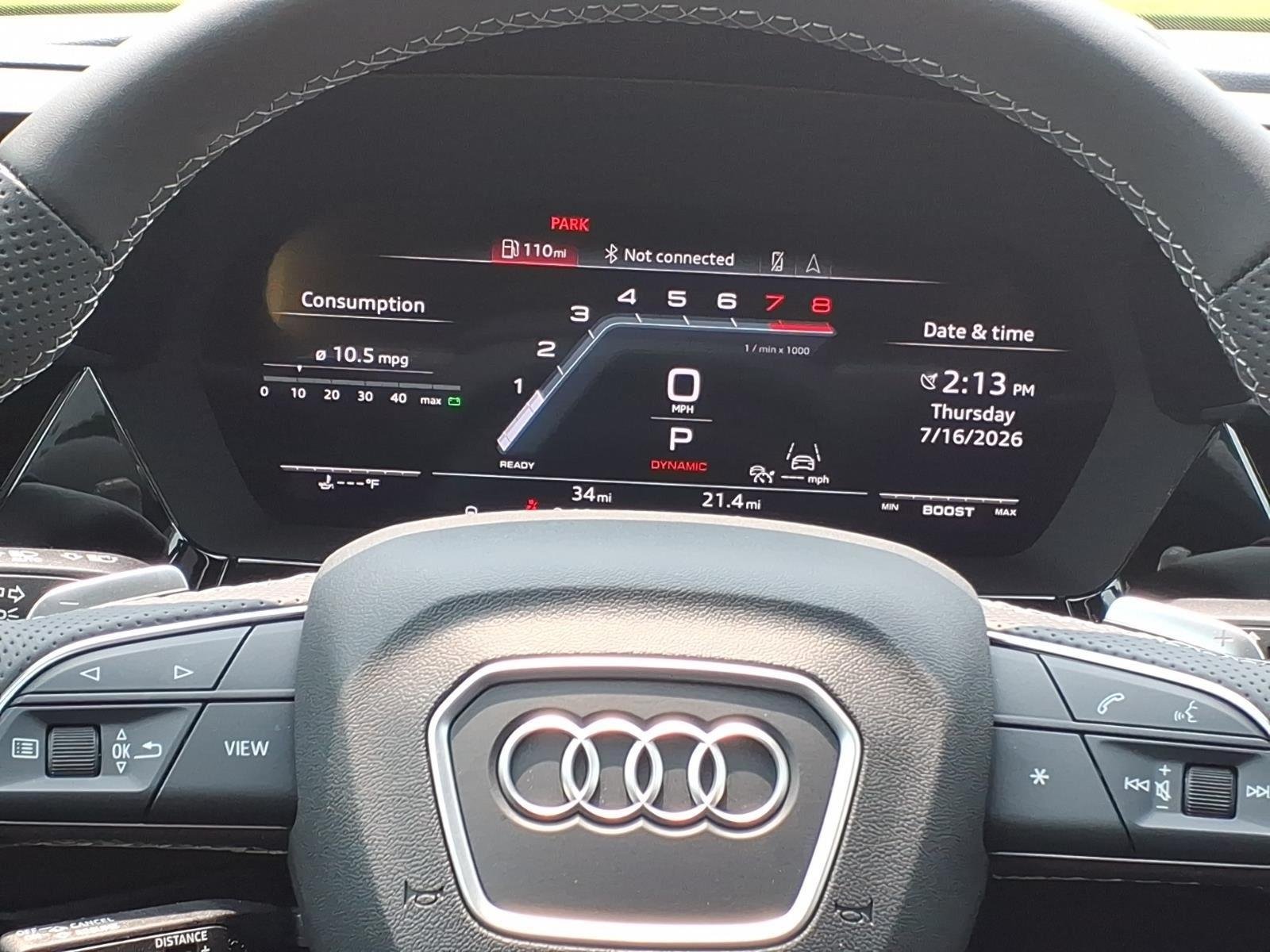 New 2026 Python Yellow Metallic Audi PREM image 12