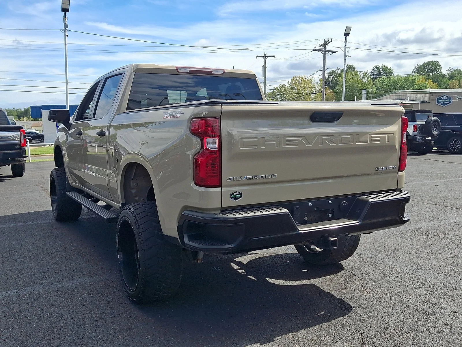 Used 2022 Sand Dune Metallic Chevrolet Custom Trail Boss image 8