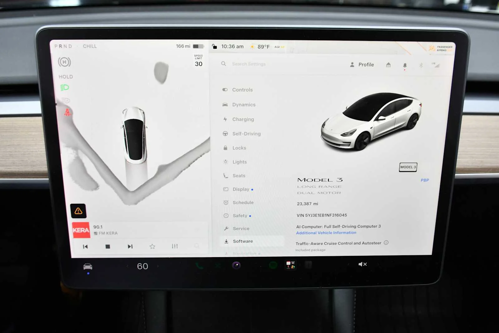 Used 2022 Pearl White Multi-Coat Tesla Long Range image 23