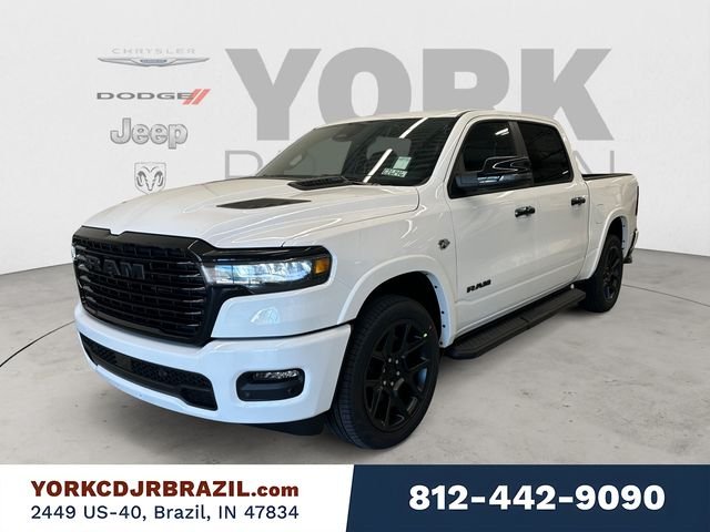 New 2026 Bright White Clear-Coat Exterior Paint RAM Laramie image 1