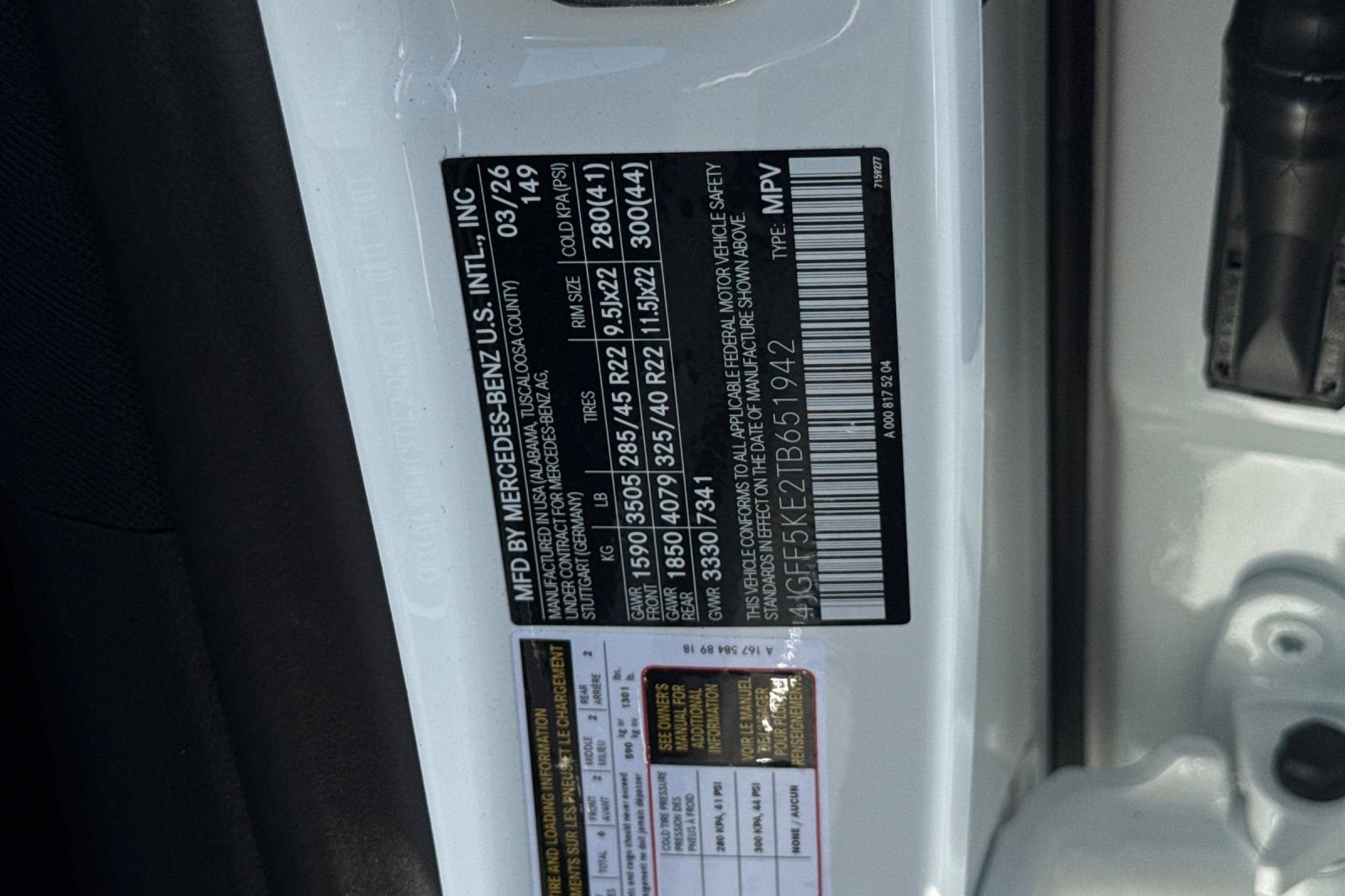 New 2026 Polar White Mercedes-Benz GLS 450 image 38