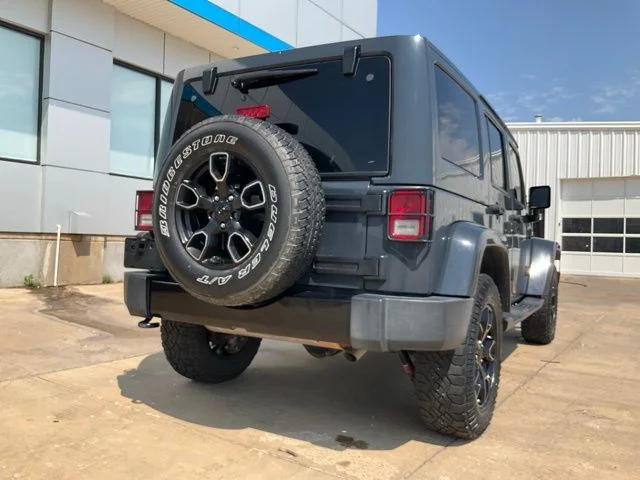 Used 2017 Black Jeep Unlimited Sahara image 53