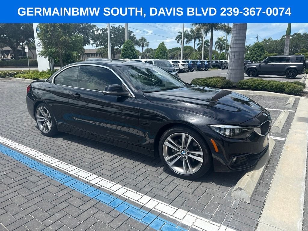 Used 2018 Black Sapphire Metallic BMW 430i image 3