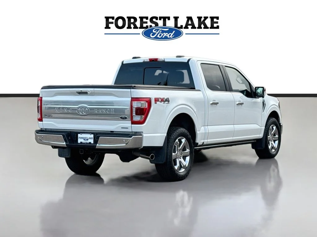 Used 2022 Star White Ford King Ranch image 7