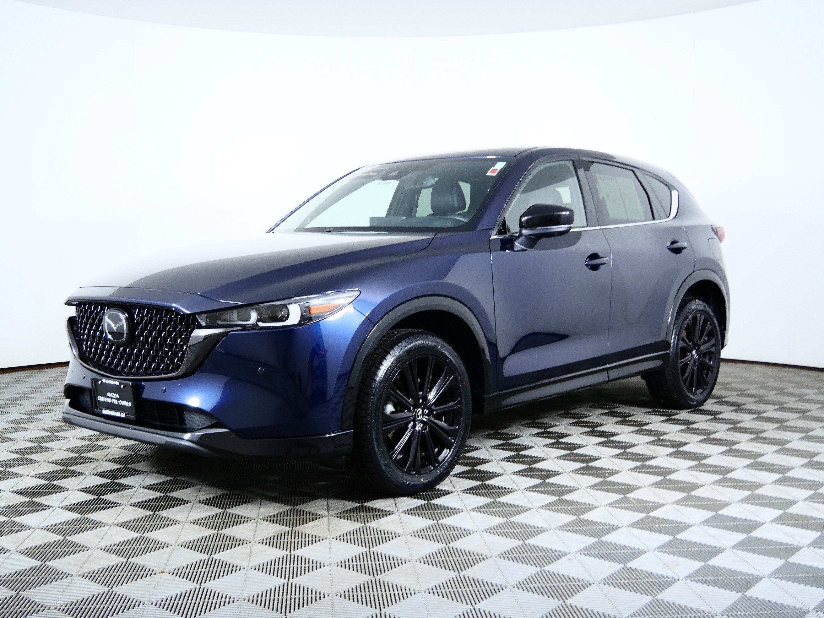 Certified Used 2025 Deep Crystal Blue Mica Mazda 2.5 Turbo Premium Package image 3