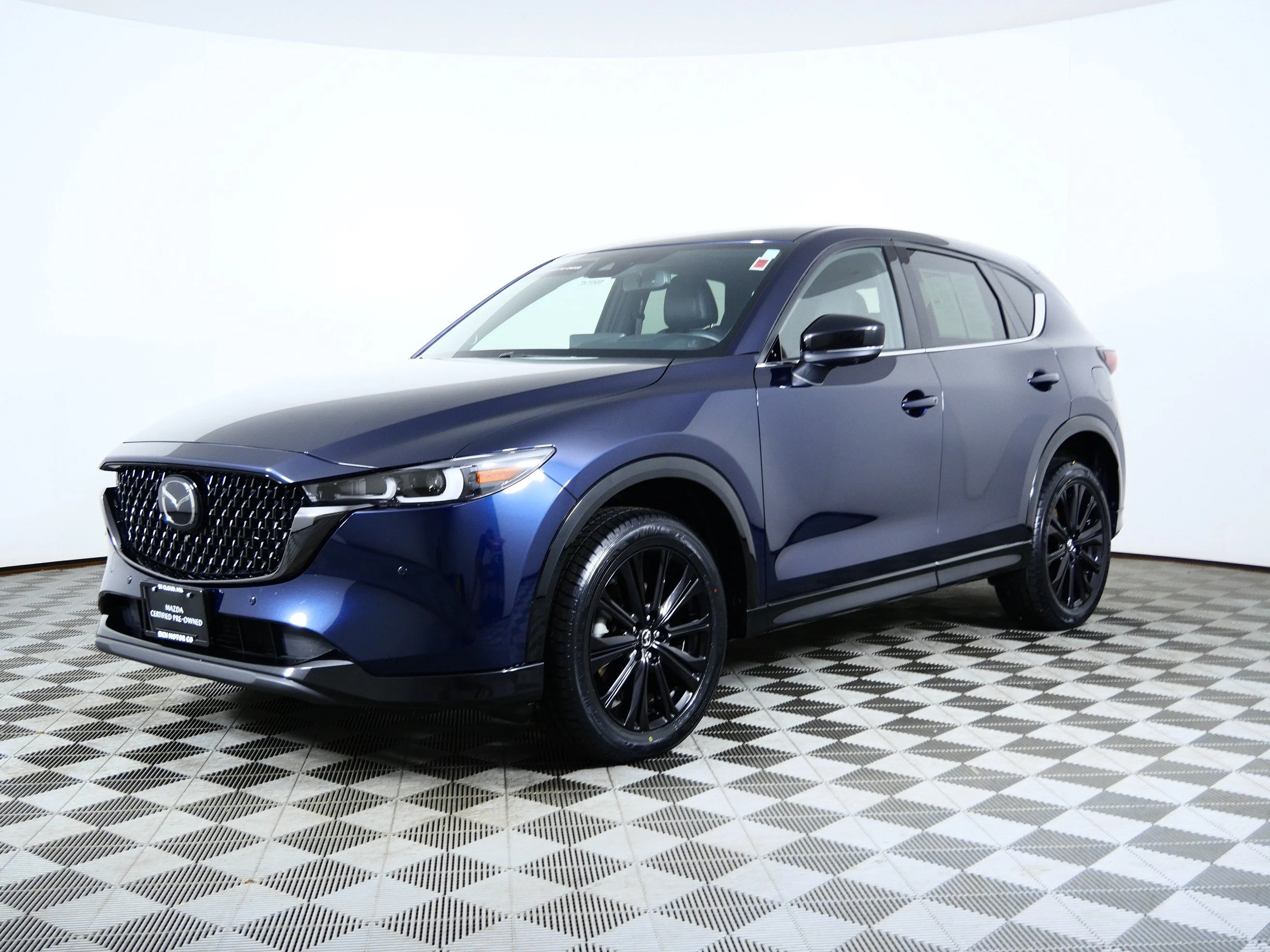 Used 2025 Deep Crystal Blue Mica Mazda 2.5 Turbo Premium Package image 3