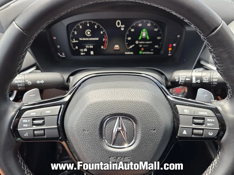 Used 2025 Solar Silver Metallic Acura FWD image 19