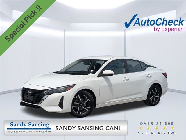 Used 2024 White Nissan SV image 1