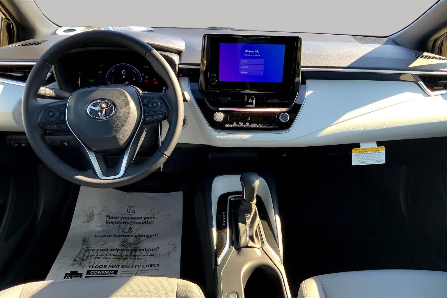 New 2026 Midnight Black Metallic Toyota Hybrid SE image 5