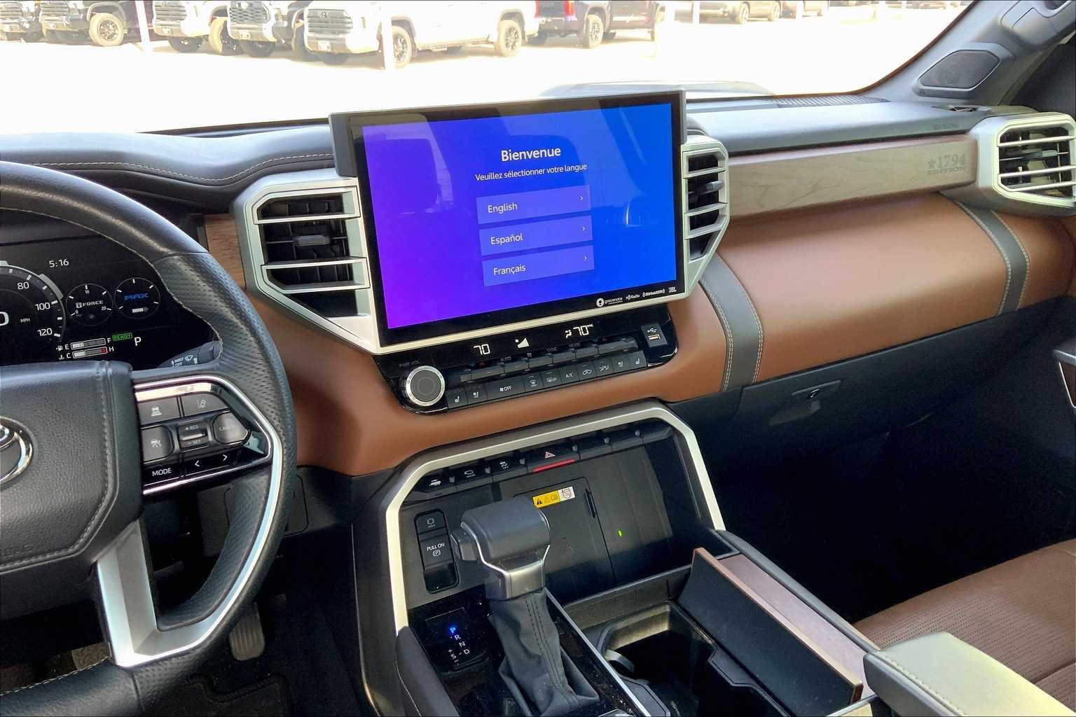 Used 2023 Wind Chill Pearl Toyota 1794 Edition Hybrid image 7