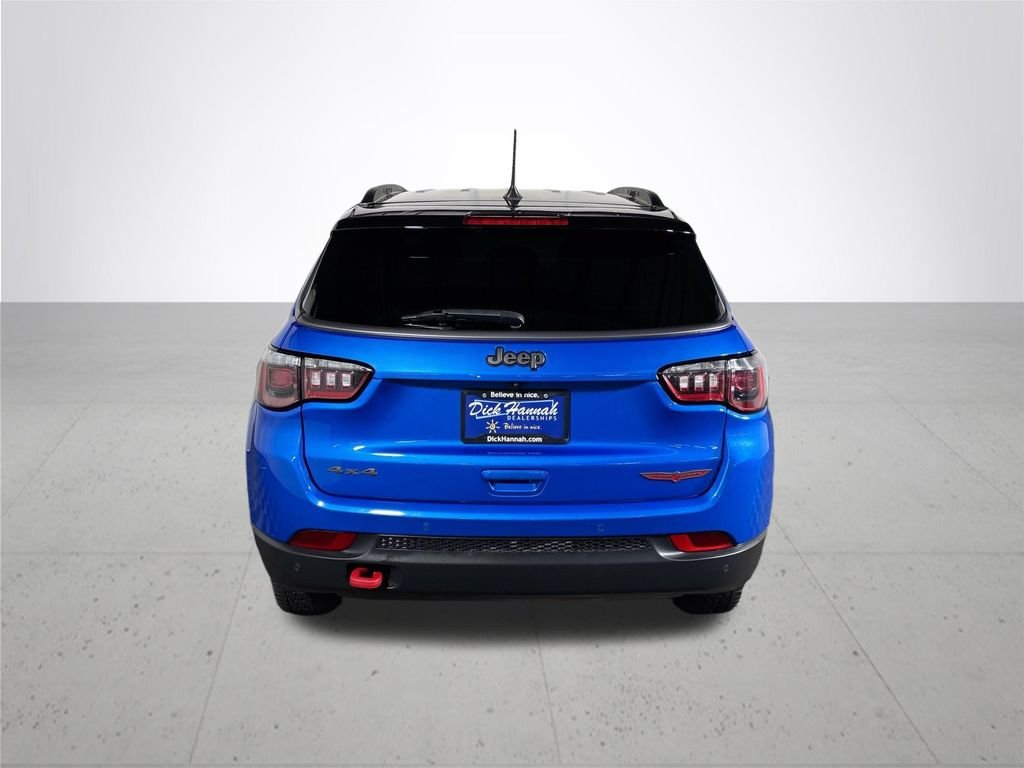 Used 2022 Laser Blue Jeep Trailhawk image 7