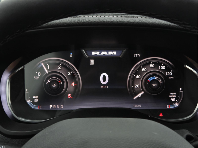 New 2026 Diamond Black Crystal Pearlcoat RAM Tradesman image 7
