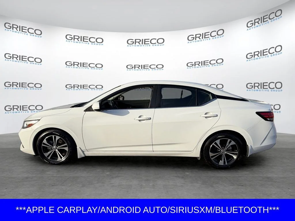 Certified Used 2021 White Nissan SV image 4