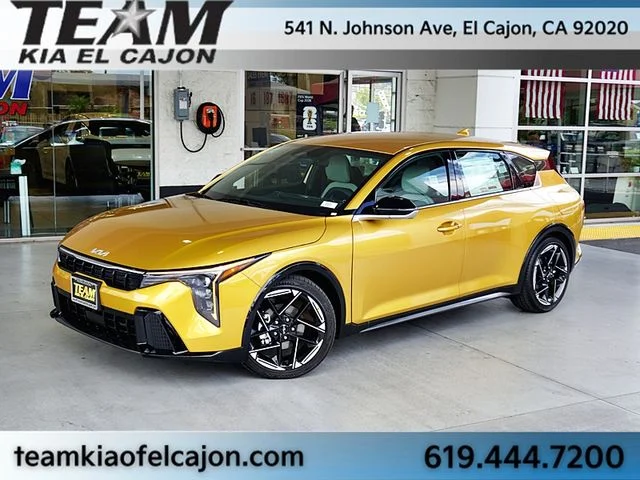 New 2026 Yellow Kia GT-Line image 1