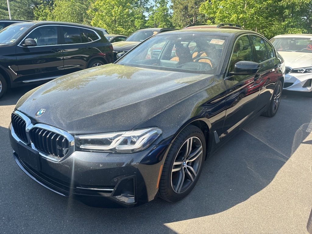 Certified Used 2023 Black BMW 530i xDrive image 2