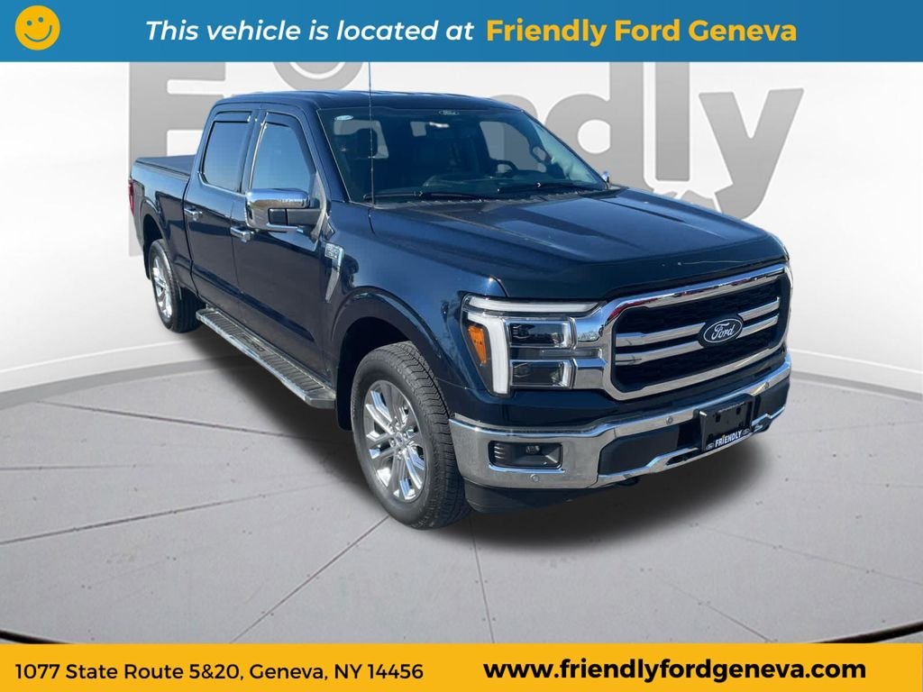 Used 2025 Blue Ford Lariat image 3