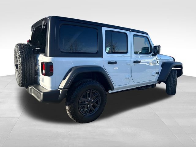 New 2026 Bright White Clear-Coat Exterior Paint Jeep Sport S image 7